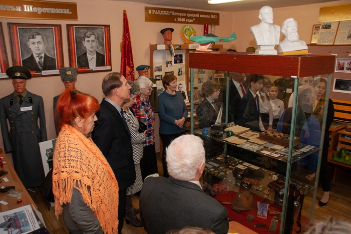 В лицейском музее открылась экспозиция «Детям войны посвящается»